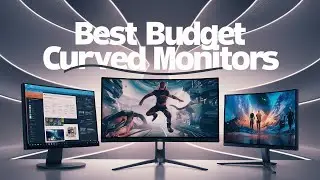 Top 5 Best Budget Curved Monitors In 2025:🔥 Affordable Immersion! 💰✨