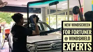 Windshield replacement at windshield experts | Nabeel Nawab abu vlogs