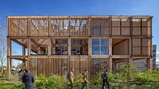 The Natural Pavilion by DP6 Architectuurstudio is 