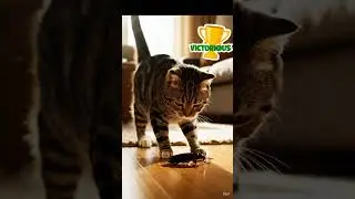 cat Vs cockroach.