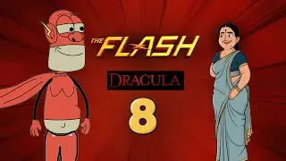The Flash vs Dracula 👻 | Episode 8 | Funny Horror Cartoon in Telugu