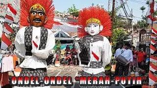 Ondel-Ondel Agustusan Paling Meriah ~ Ondel Ondel MERAH PUTIH Sinar Kincir