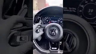 Golf r driver cutting through traffic during rush hour