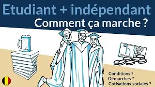 Travailler comme indépendant en étant étudiant ? Est-ce possible ? #independant #étudiant