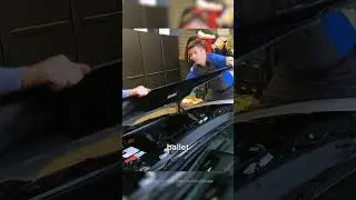 Будьте осторожны при открытии капота вашего i8!