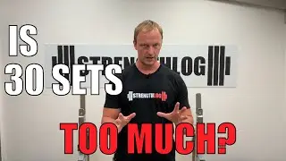 Is 30 Sets per Muscle and Week Too Much Training?