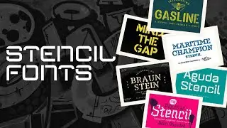 12 Eye-Catching Stencil Fonts To Enhance Your Designs