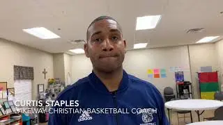 Lakeway Christian Coach Curtis Staples
