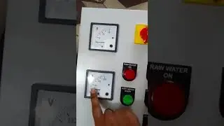 Ro plant control panel