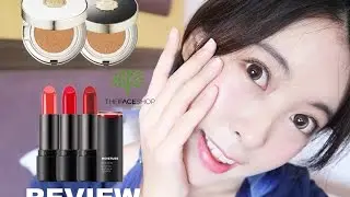 The Face Shop Miracle Finish Cushion + Moisture Touch Lipstick