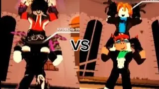 Roblox boxing league 2v2 with my friend