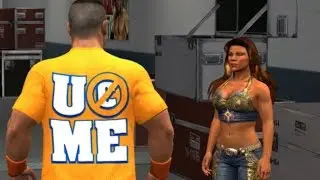 WWE Smackdown vs RAW - HEY MICKIE JAMES! John Cena's Road to Wrestlemania (Episode 5 - WWE SvR 2011)