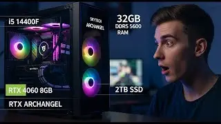 Skytech Archangel Gaming PC Review &ndash; Intel i5-14400F + RTX 4060 | Best Budget Performance?