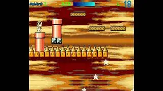 MARIO IN SPACE PLANET JUPITER LEVEL 1 AND 3