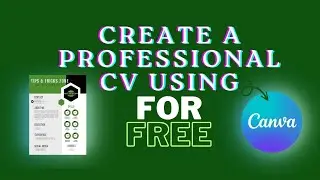 Perfect Canva Resume in 5 minutes- Edit it according to your data to Get Your Dream JOB!
