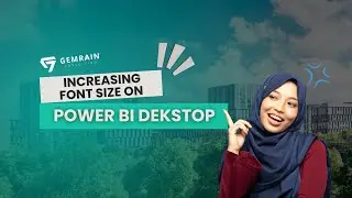 Changing Font Size in Power BI Desktop