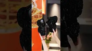 Shiny Black Shoes For Girls 🤩 #blackshoes #blackpink #bestshoes #runningshoes #fashion #ladiesshoes