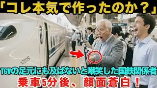 【海外の反応】「日本は嘘をつくな！」新幹線を視察に来て嘲笑したフランス国鉄関係者、285Kmで走る新幹線で嘲笑が絶句に変わった瞬間