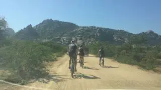 Rajasthan Cycling Tour - Cycling on Dirt Road of Rajasthan.