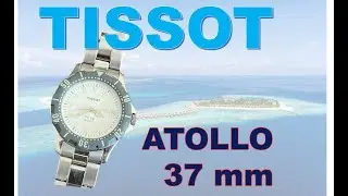 TISSOT ATOLLO 37 mm, skin diver watch