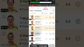 UP-W VS GUJ-W DREAM 11 TEAM||guj-w vs guj-w dream 11 prediction||#dream11 #wpl #upwvsgujw #shorts