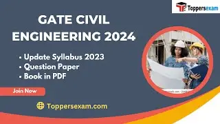 GATE CIVIL ENGINEERING Mock Test 2024, Update Syllabus & Pattern 2024, PDF Book, Important MCQs,