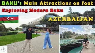 BAKU's Main Attraction on foot | Little Venice | Carpet Museum Baku Eye  Baku Boulevard  AZERBAIJAN