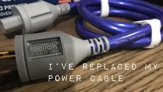 Replaced my standard C13 power cable with better quality C13 power cable