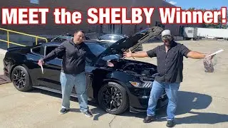 Wow he Won my SHELBY GT350 + $5000! *Crazy 1st Drive!