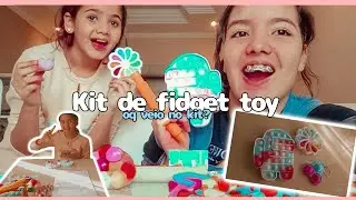 *CHEGOU* o novo kit de fidget toys+trocas de fidget MINHA COLE&Ccedil;&Atilde;O DE FIDGET TOYS 🙀😍