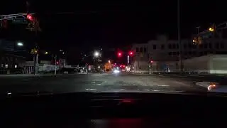 Late Night City Drive &ndash; Calm & Quiet Streets #LateNightDrive#NightDriveVibes#CalmDrive