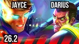 JAYCE vs DARIUS (TOP) | KR Grandmaster | 26.2