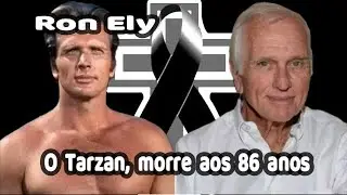 Ron Ely, astro da s&eacute;rie Tarzan, morre aos 86 anos #noticias