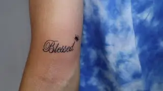 blessed tattoo(timelapse)ink all day
