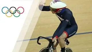 Jason Kenny breaks the Men&acute;s sprint Olympic record