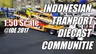 Indonesian Transport Diecast Community 1:50 Scale Collection  at Indonesia Diecast Expo 2017