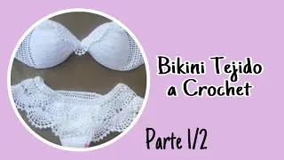 Bikini Con Abanicos Tejido a Crochet - Parte 1