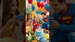 🥳 Superman Birthday 😈#shorts #avengers #shortvideo #viralvideo