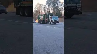 Abfallwirtschaft 🗑 M&uuml;llwagen 🚚 Mack CNG 108157