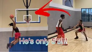 5&rsquo;9 HOOPER WOULD DUNK ON YOU EVEN WITH KNEE PROBLEMS