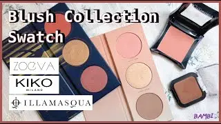 【Blush Collection】 Favorite Blush Collection Swatch_ by Bambi 2019