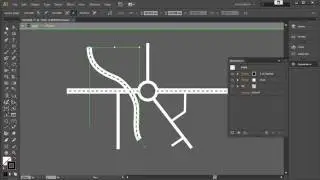 Illustrator Tutorial ~ Outlining Paths (eg. to create outlined roads)