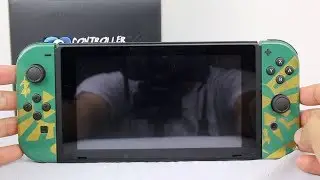 Распаковка контроллеров Nintendo Switch The Legend of Zelda Chaos Joy-Cons