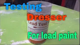 How do I test my dresser for lead paint?