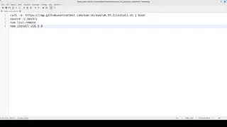 Linux Mint infinitely working in terminal after install NVM. Problem solved. #10