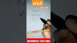 😱😱😱mathematics trick💯💯all exam results 💯💯😱😱😱#shorts