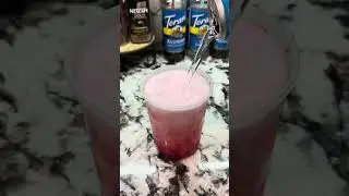 Dirty blue raspberry ghost 👻 #drink  #recipe #ghostmode 😁#energydrink #shorts