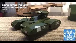 Halo | Cardboard M808 Scorpion Showcase