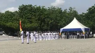 RMU CADETS COLOUR PARTY PRESENTS FLAGS OF THE 5 COUNTRIES ON WORLD MARITIME DAY