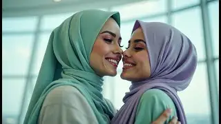Two Muslim Girls in Love 💕 Emotional Story Told Through Photos & Music